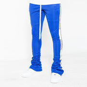 Fashionable casual color block trousers