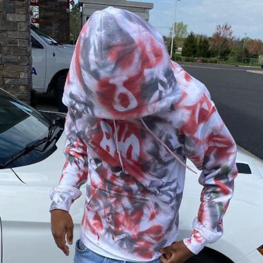 Loose casual hip-hop printed trendy brand hoodie