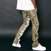 Jungle Camouflage Stack Pants