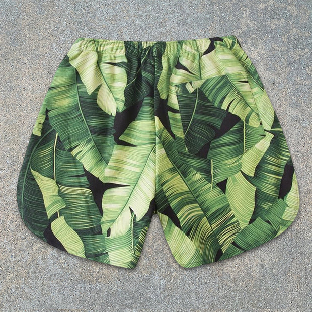 Banana Leaf Pattern Men's Shorts