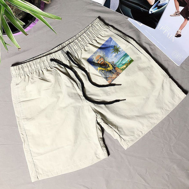 Fashion retro Hawaiian shorts