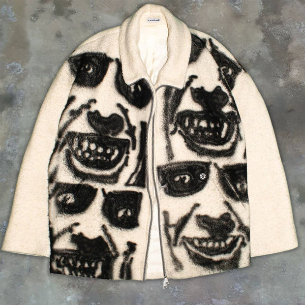 Personalized street style long-sleeved zipper men's jacket jacket