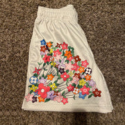 Fashion floral casual print sports shorts