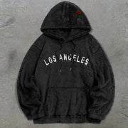 Tide brand print retro street hip-hop hoodies