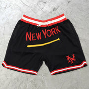 Trendy New York Monogram Track Shorts