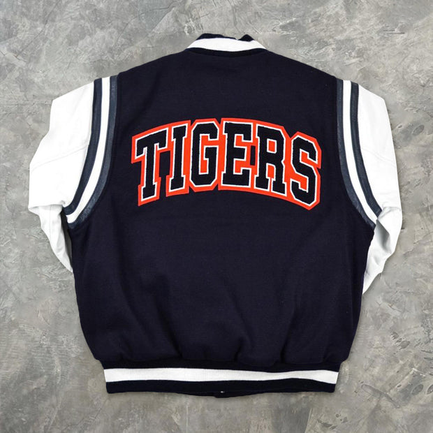 College style casual baseball uniform jacket jacket