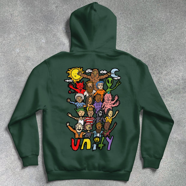 Tide brand retro hip-hop personality street hoodie