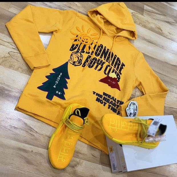 Casual Christmas print hoodie
