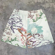 Art painting pattern fashion street shorts