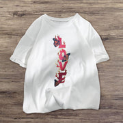 LOVE retro print short-sleeved T-shirt