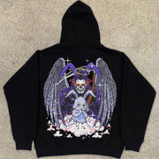 Paradise angel casual street sports hoodie
