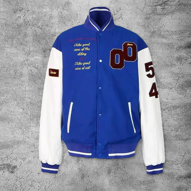 Casual Unidentified Creature Rugby Baseball Jacket