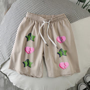Trendy street cotton casual shorts
