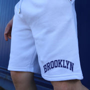 Brooklyn Print Elastic Shorts