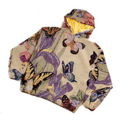 Retro fashion butterfly print hoodie