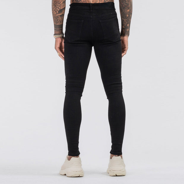 Men's personality tight fashion trousers