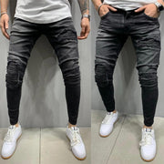 Men's skinny stretch jeans