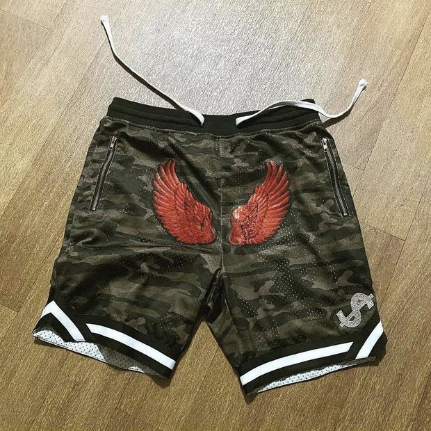 Fashion casual loose angel shorts