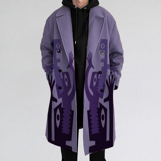 Soul out of the body casual street long coat