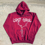 Lost soul casual street home sports hoodie