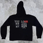 Fashion sports letter printed hoodie men and women