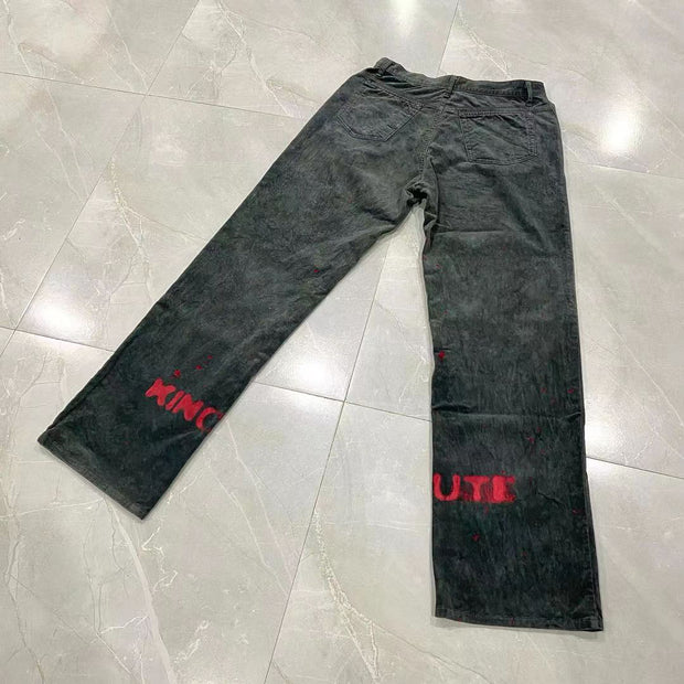 Casual demon eyes outdoor home jeans