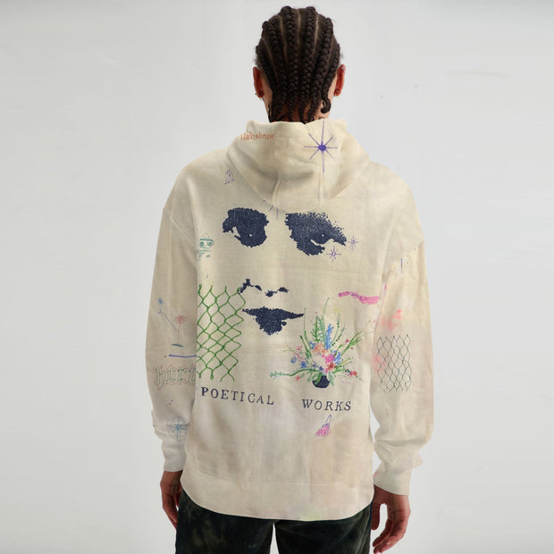 Casual printed personality men's hoodie