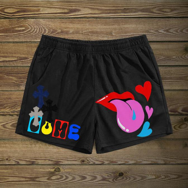 Casual cross tongue sports home beach shorts