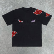 Naruto Graphic Casual Short Sleeve T-Shirt