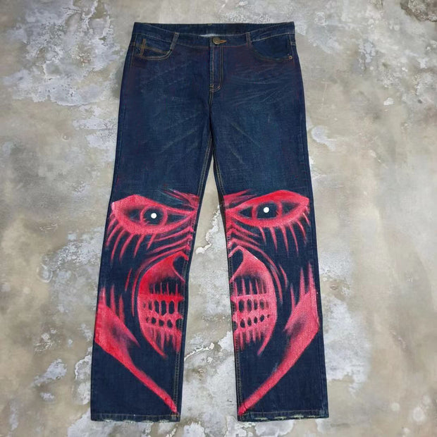 Abyss straight view casual street jeans