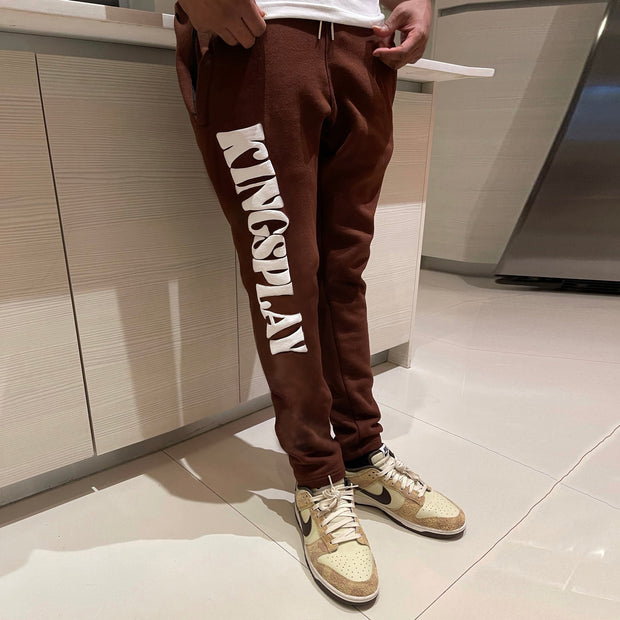 Casual style loose personality letter printed trousers