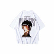 Retro street hip-hop short-sleeved loose T-shirt