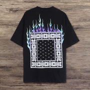 Hip-hop street style short-sleeved T-shirt