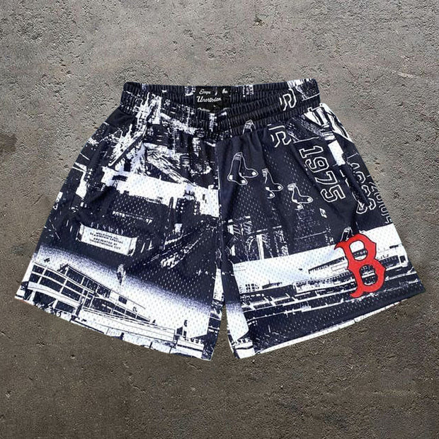 Fashionable personality street casual sports shorts