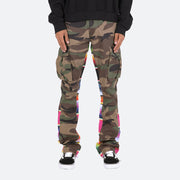 Fashion statement camouflage overalls