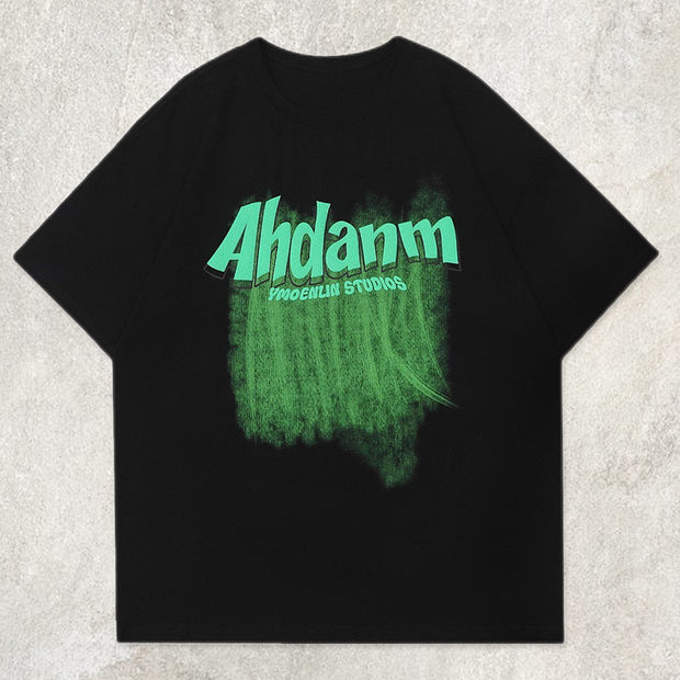 Ahdanm Letters Graphic Tee