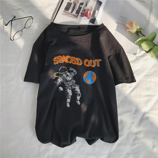 Astronaut print T-shirt