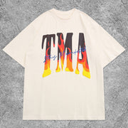 TMA Flame Letters Graphic Tee