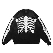 Bones Punk Casual Sweatshirt