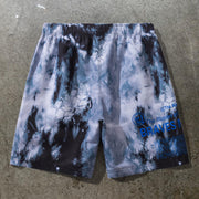 Casual tie-dye printed men's shorts
