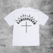 Tide brand Los Angeles print short-sleeved T-shirt