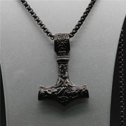 Celtic ancient thor's hammer necklace