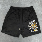 Tiger cartoon fashion pattern sports shorts
