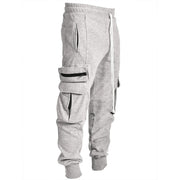 Overalls men's autumn and winter new sports and leisure multi-pocket hip-hop high street trousers men