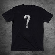 Fashion casual question mark print T-shirt