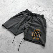 Tide brand retro casual loose shorts