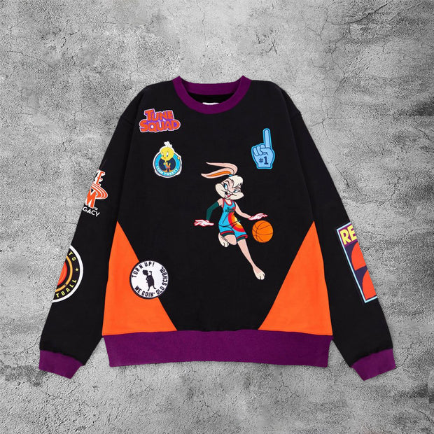 Casual basketball bunny sweatshirt