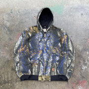 Trendy brand hip-hop street print fashion jacket hoodie