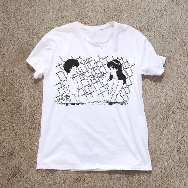 Fashion printed T-shirt men