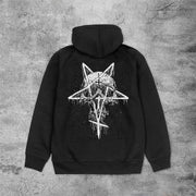 Skull grave dark hoodie